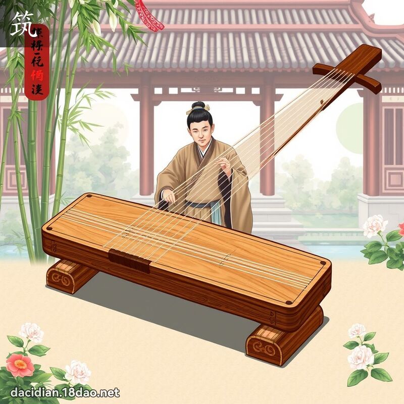 筑 - 國語大辭典配圖