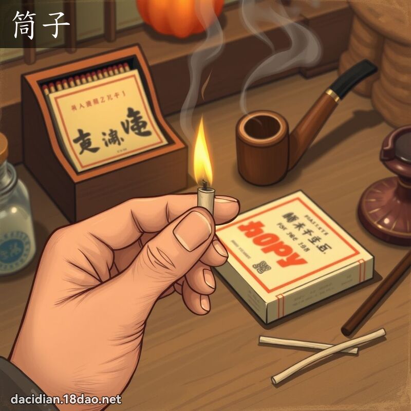 筒子 - 国语大辞典配图