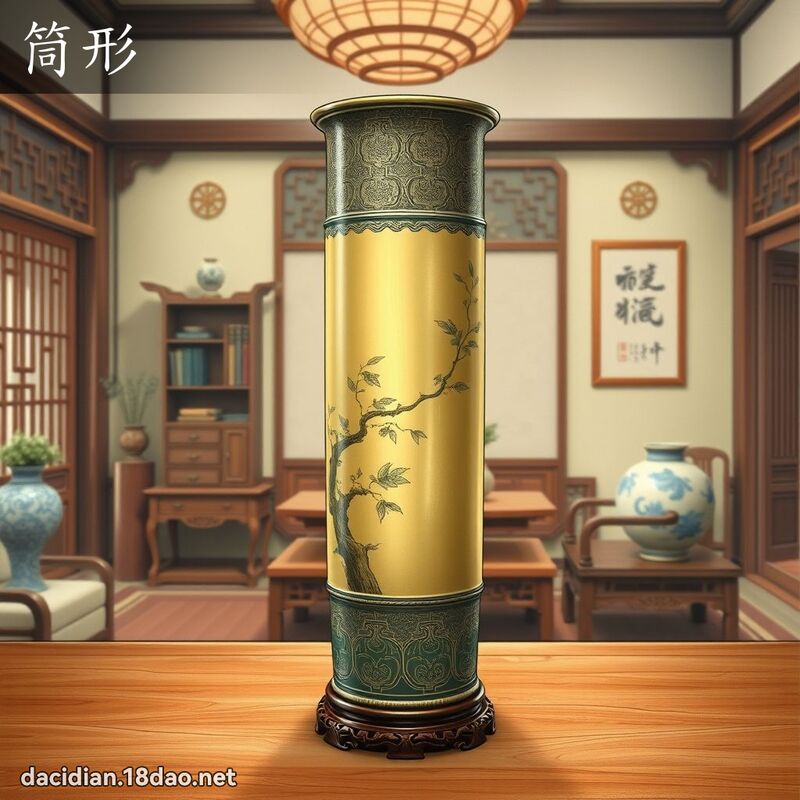 筒形 - 國語大辭典配圖