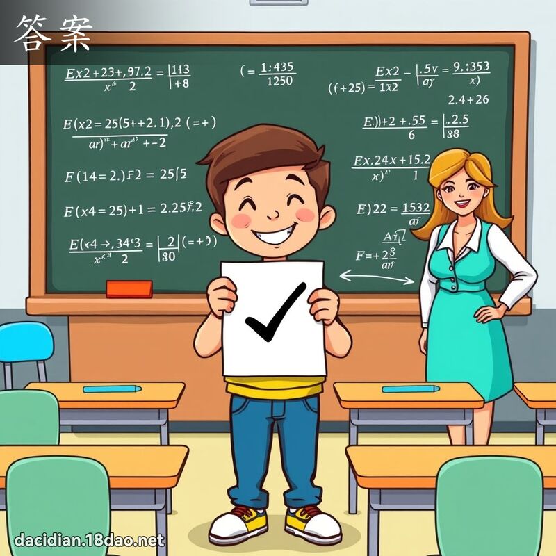答案 - 國語大辭典配圖