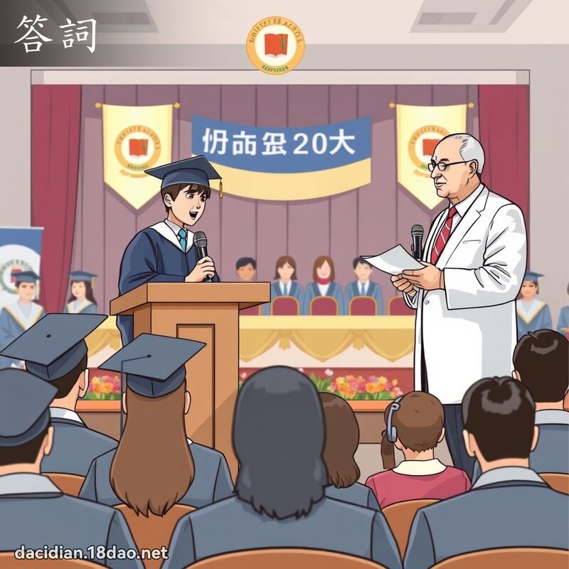 答词 - 国语大辞典配图