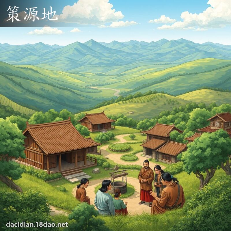 策源地 - 國語大辭典配圖