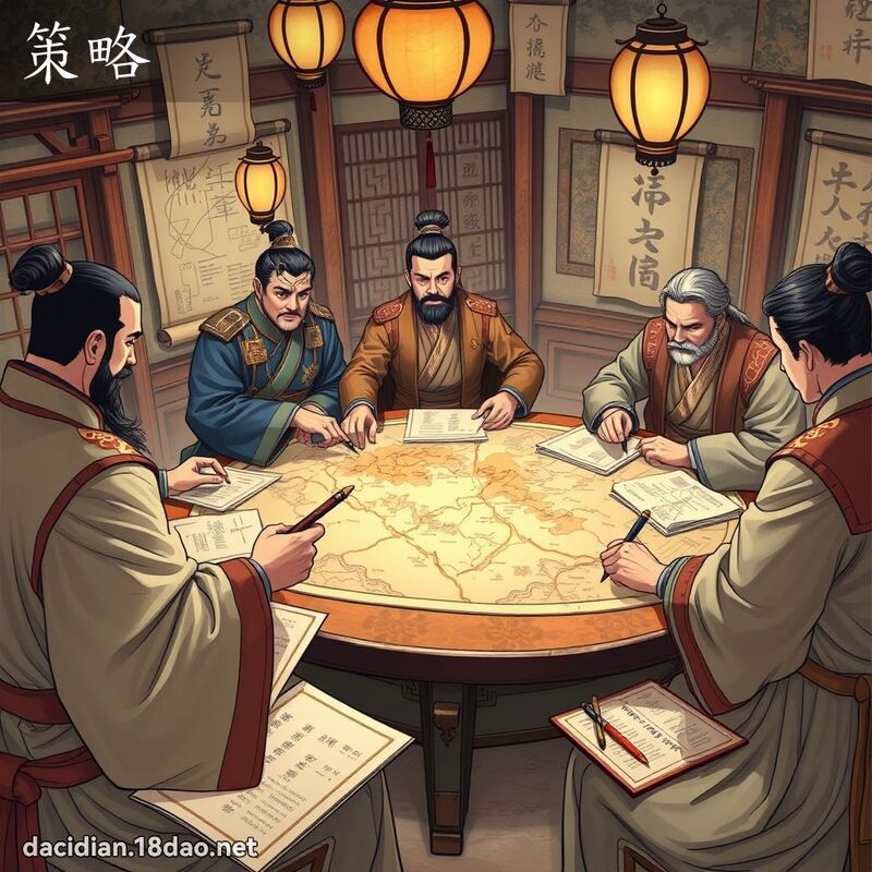 策略 - 国语大辞典配图