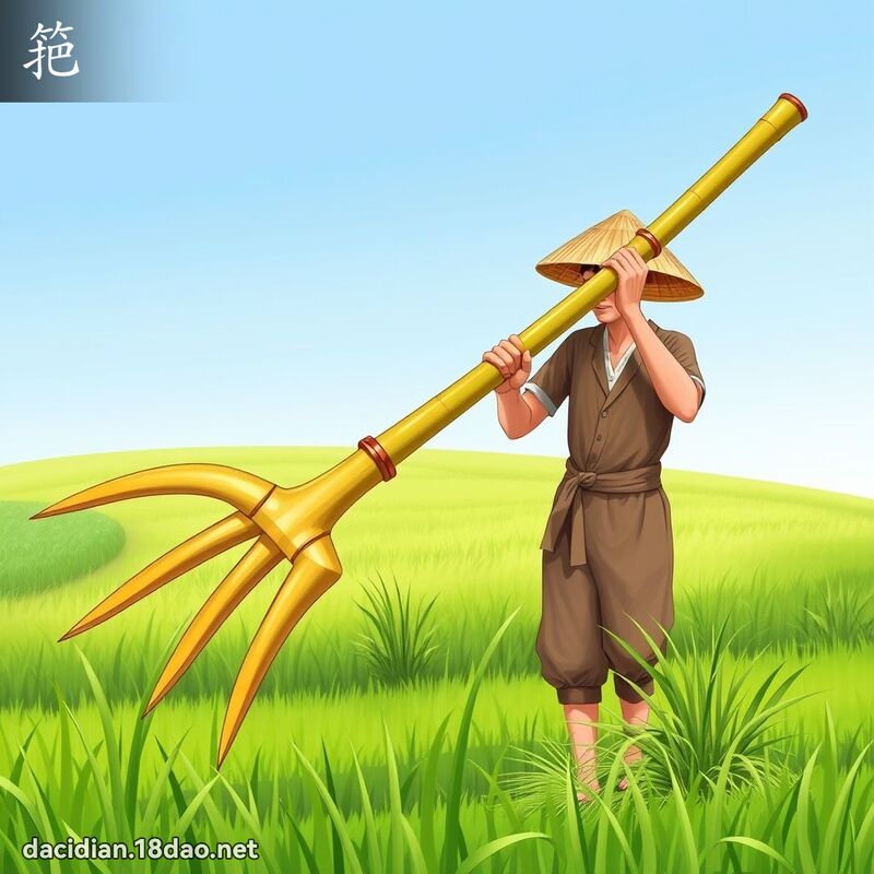 筢 - 國語大辭典配圖