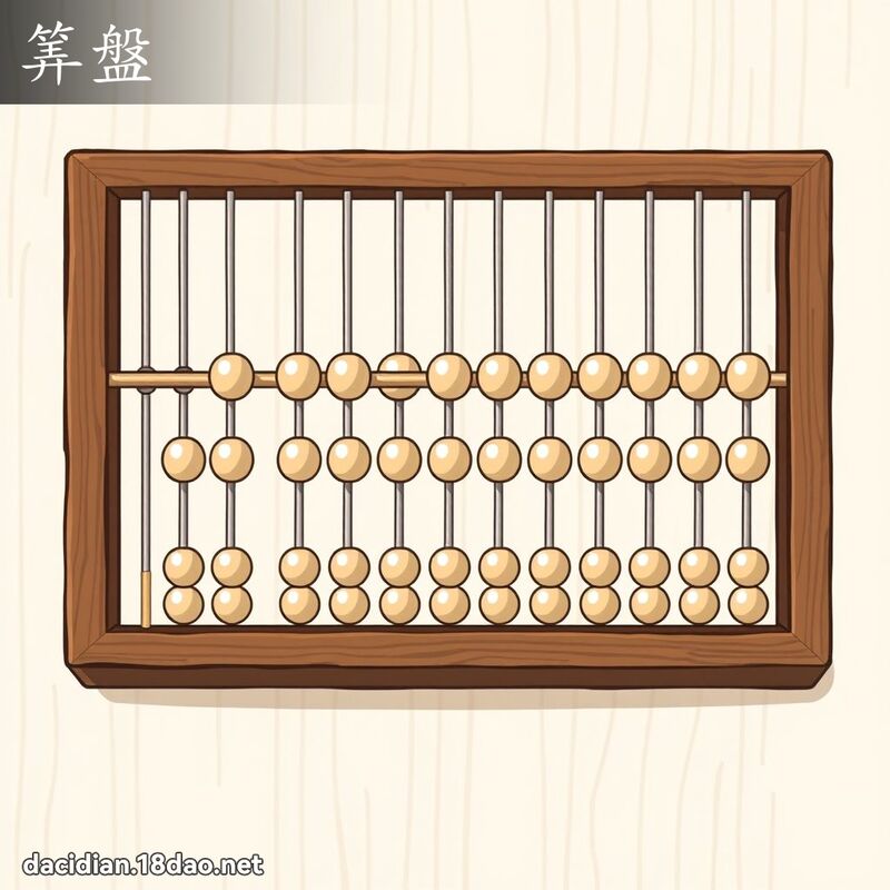 筭盘 - 国语大辞典配图
