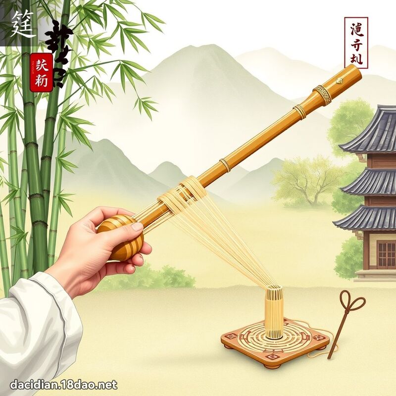 筳 - 國語大辭典配圖