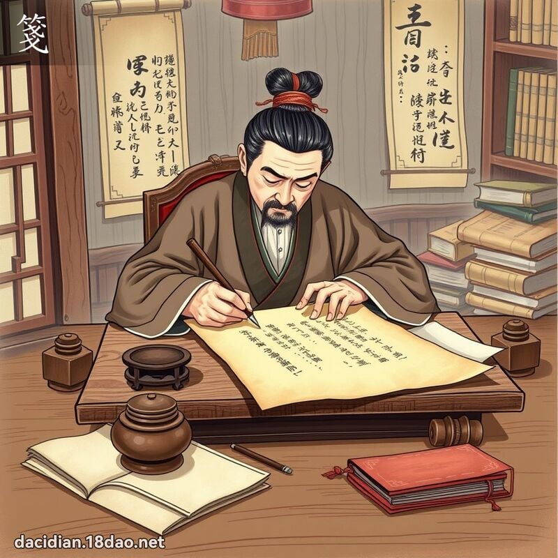 笺 - 国语大辞典配图