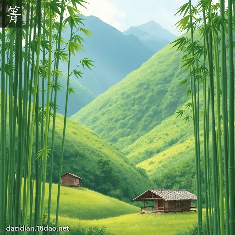 汉字: 箐 (多音字)
