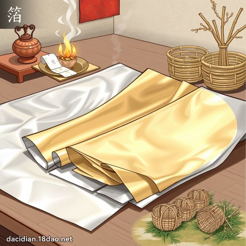 箔 - 國語大辭典配圖