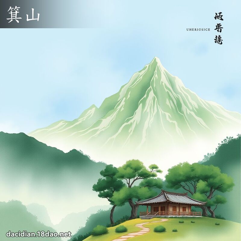 箕山 - 国语大辞典配图