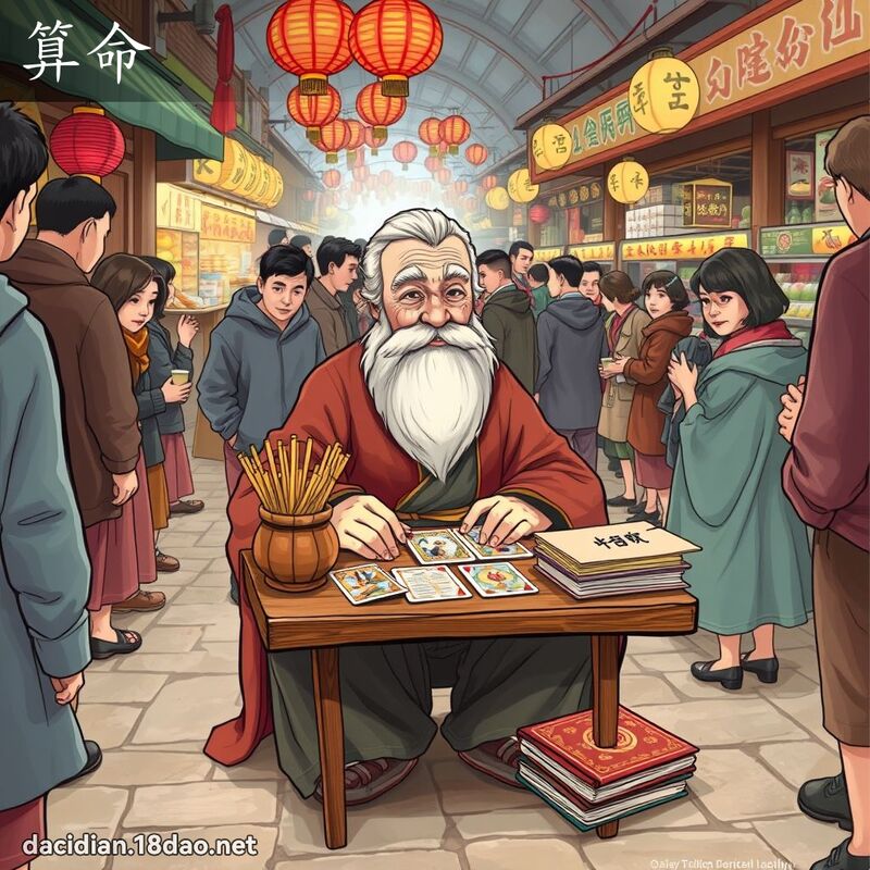 算命 - 国语大辞典配图