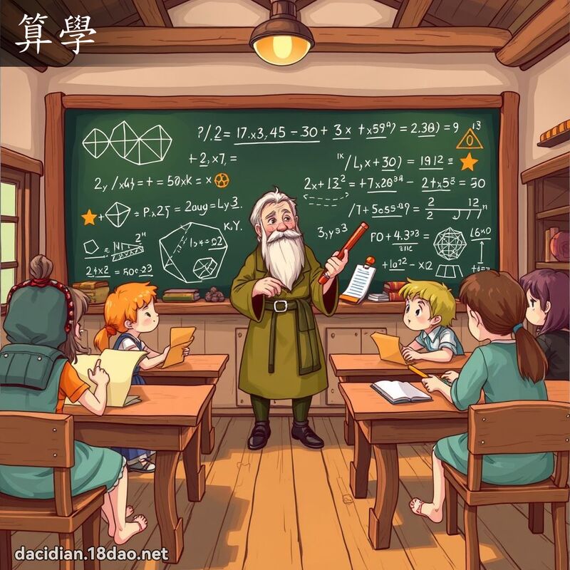 算学 - 国语大辞典配图