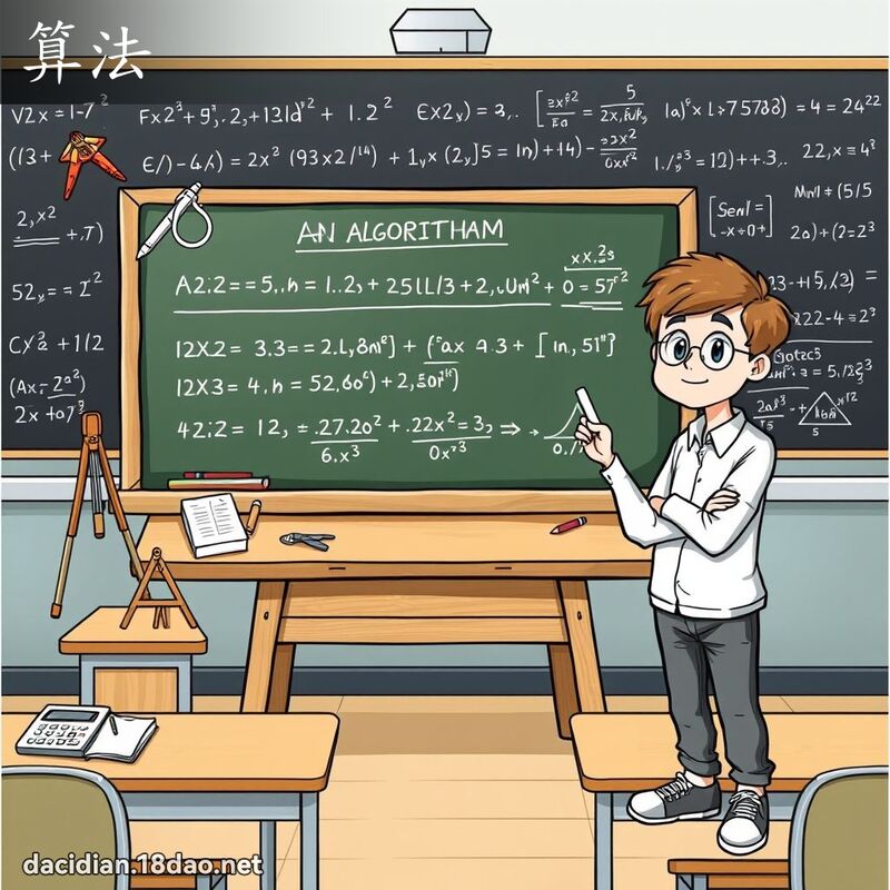 算法 - 国语大辞典配图