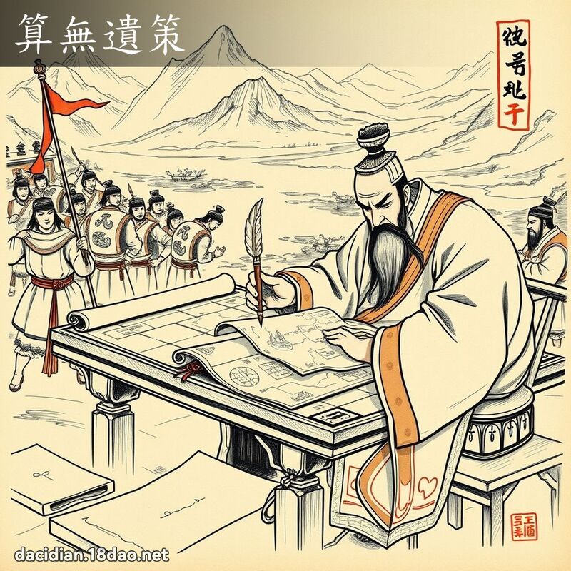 算无遗策 - 国语大辞典配图