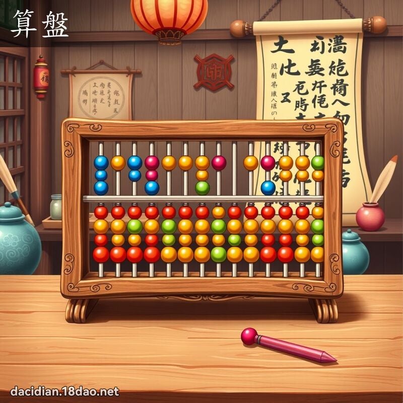 算盘 - 国语大辞典配图