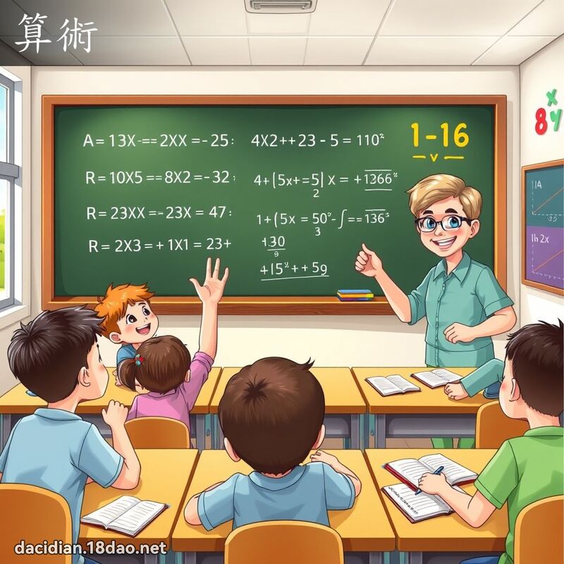 算术 - 国语大辞典配图