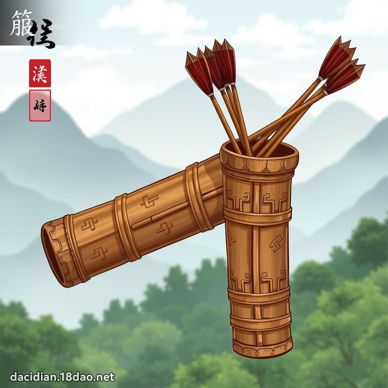 箙 - 國語大辭典配圖