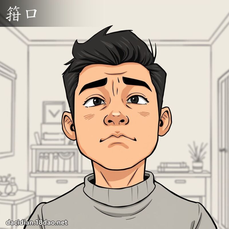箝口 - 國語大辭典配圖