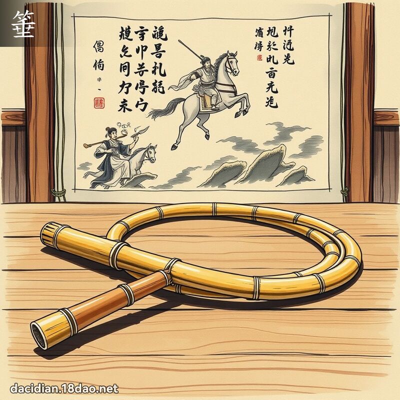 箠 - 國語大辭典配圖