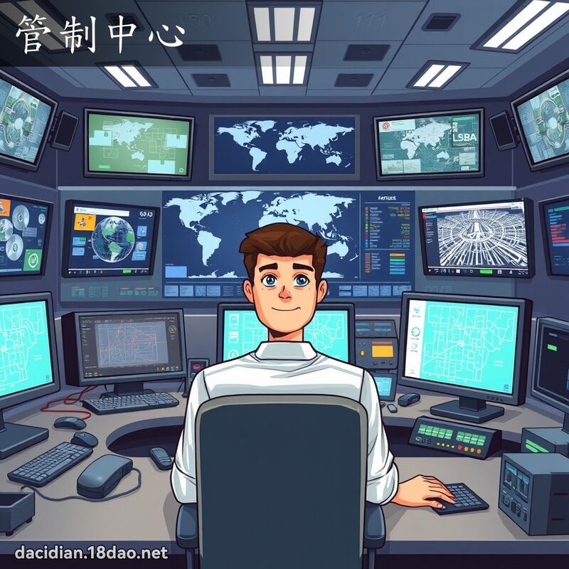 管制中心 - 國語大辭典配圖
