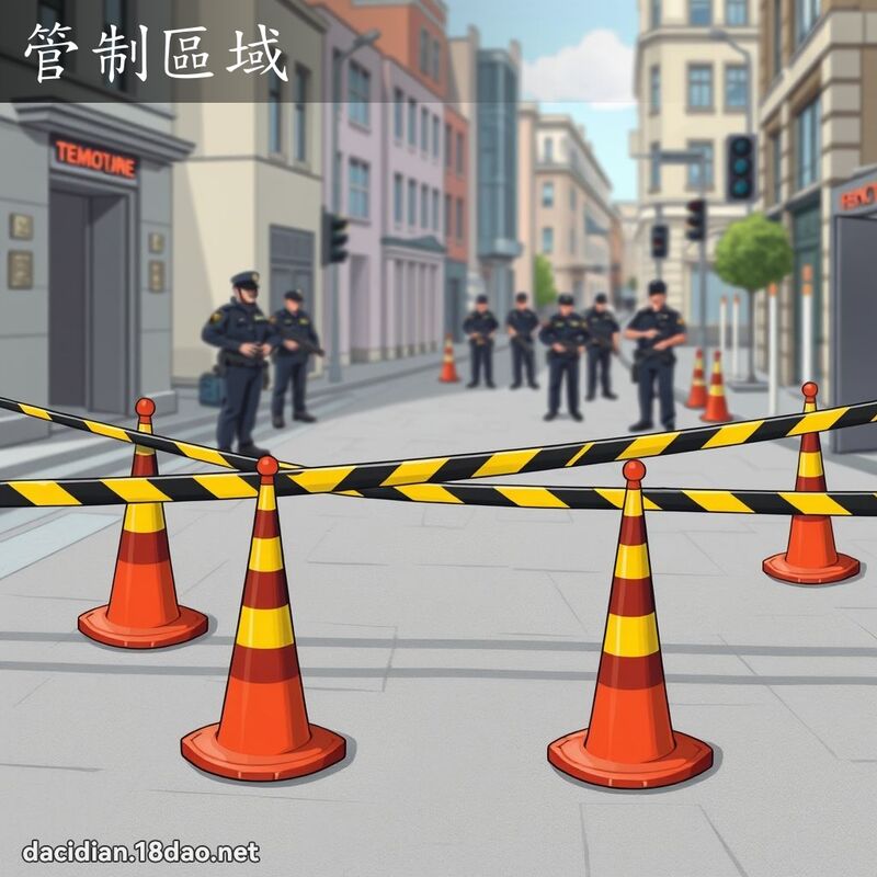 管制区域 - 国语大辞典配图