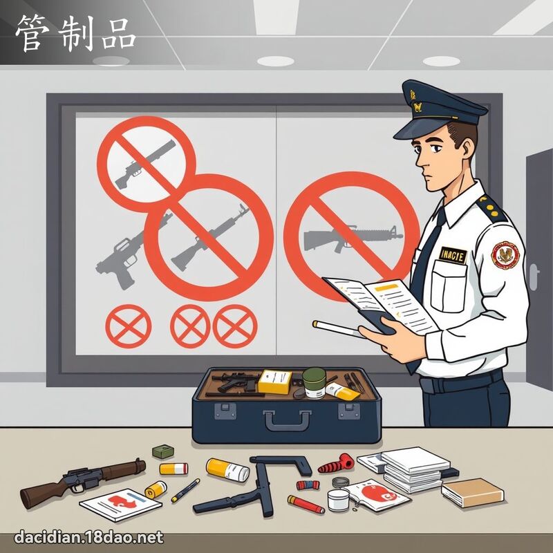 管制品 - 國語大辭典配圖