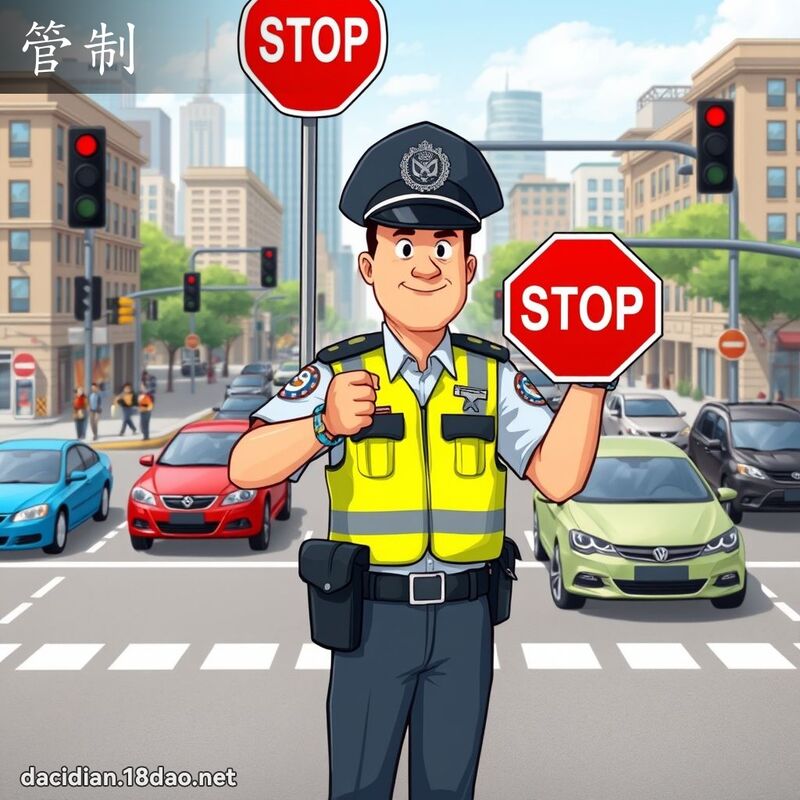 管制 - 国语大辞典配图