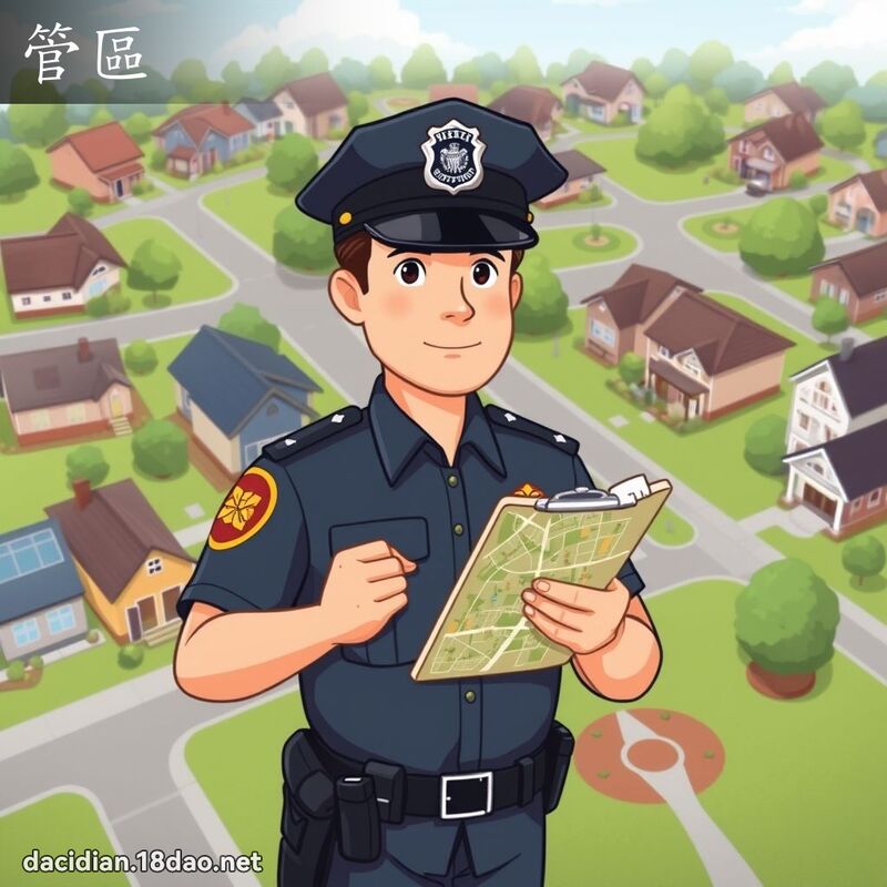 管区 - 国语大辞典配图