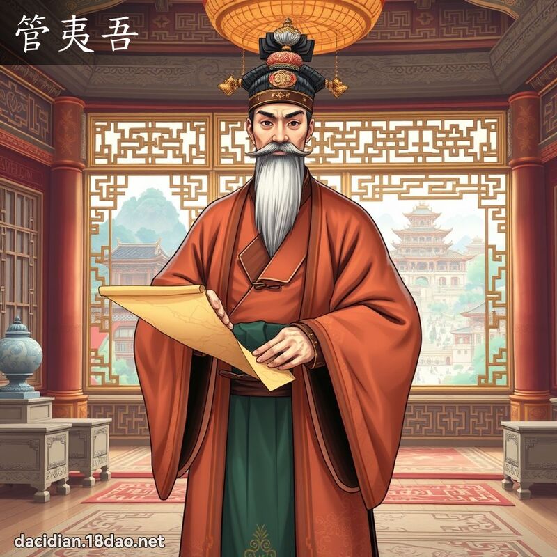 管夷吾 - 國語大辭典配圖