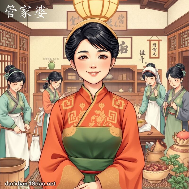 管家婆 - 国语大辞典配图