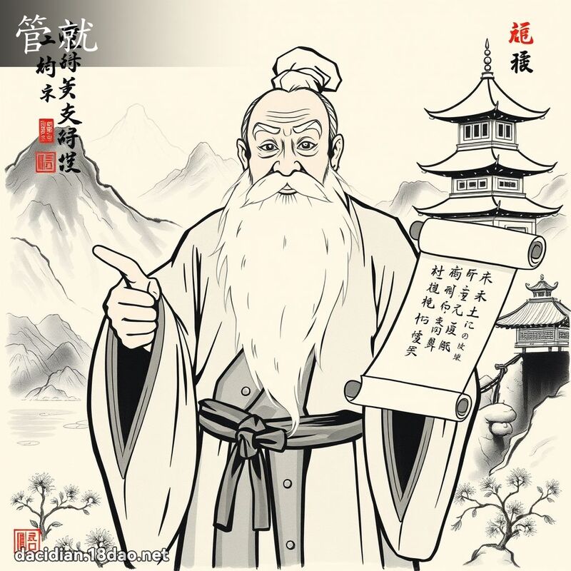 管就 - 國語大辭典配圖