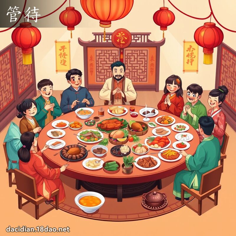 管待 - 國語大辭典配圖