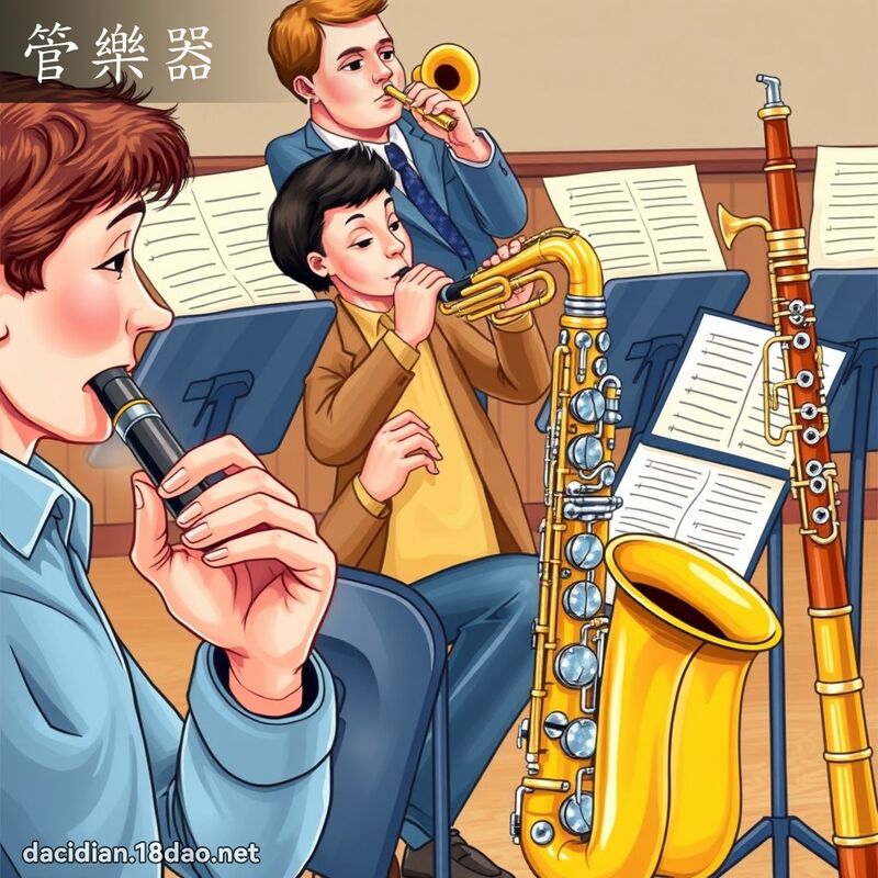 管乐器 - 国语大辞典配图