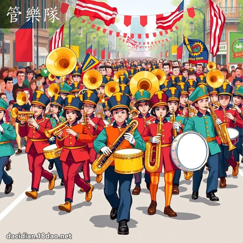 管樂隊 - 國語大辭典配圖