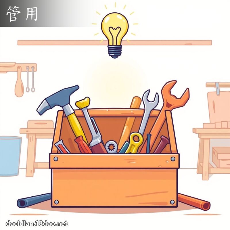 管用 - 国语大辞典配图