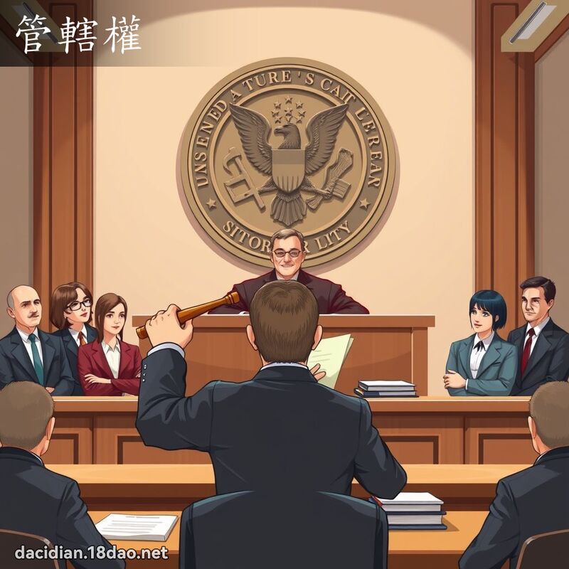 管辖权 - 国语大辞典配图