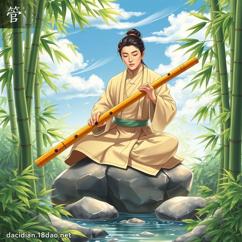 管 - 國語大辭典配圖