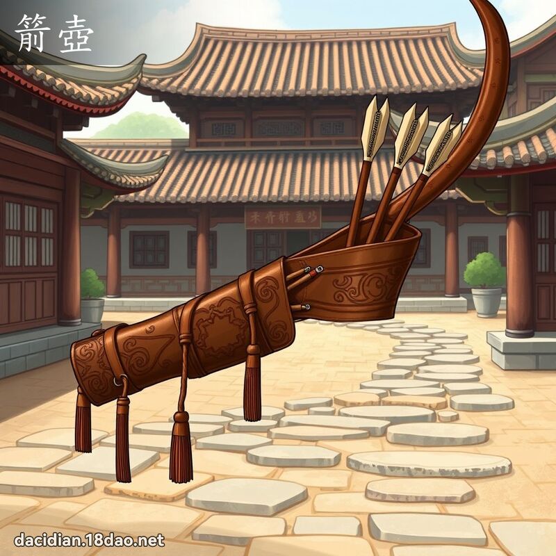 箭壺 - 國語大辭典配圖