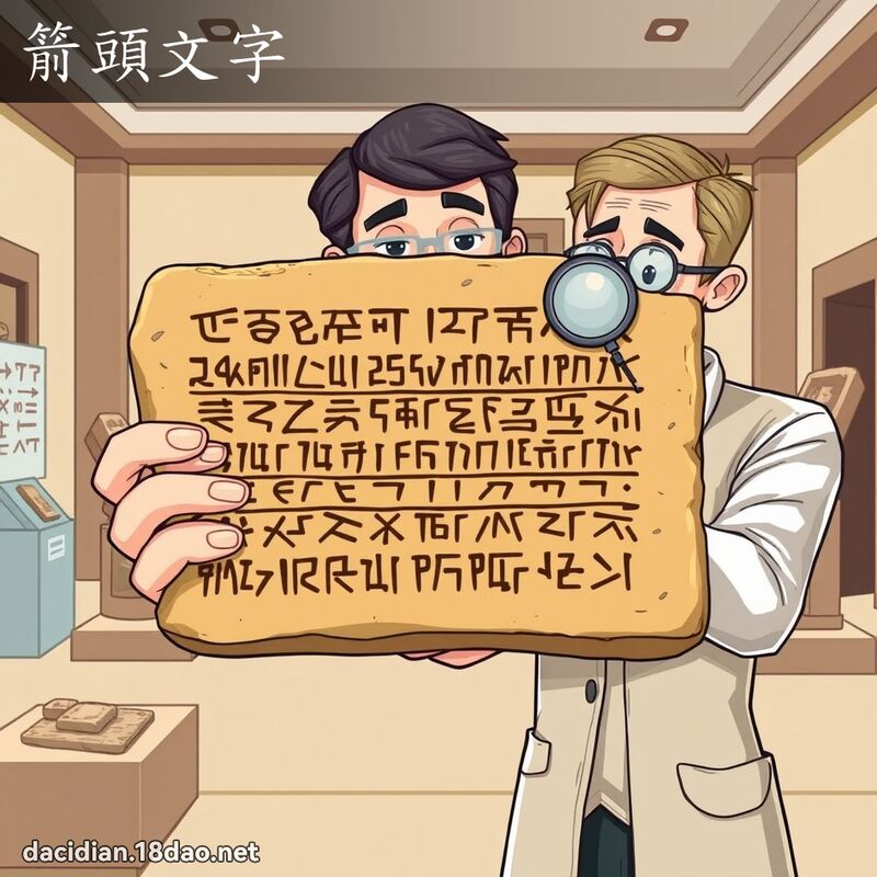 箭头文字 - 国语大辞典配图