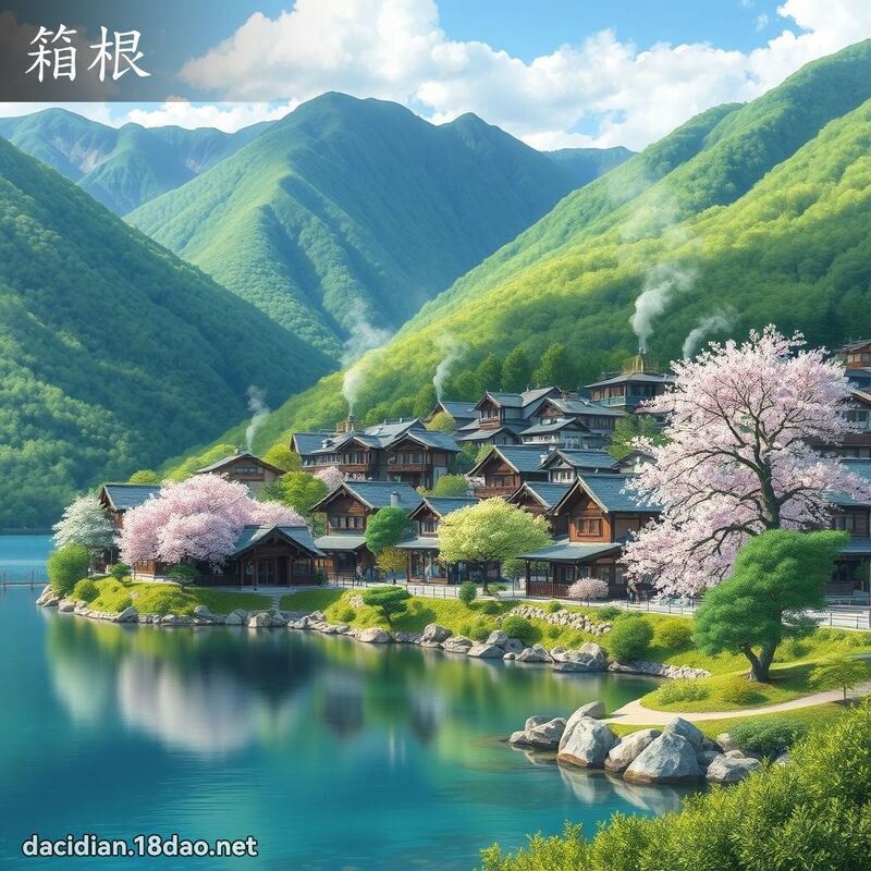 箱根 - 国语大辞典配图