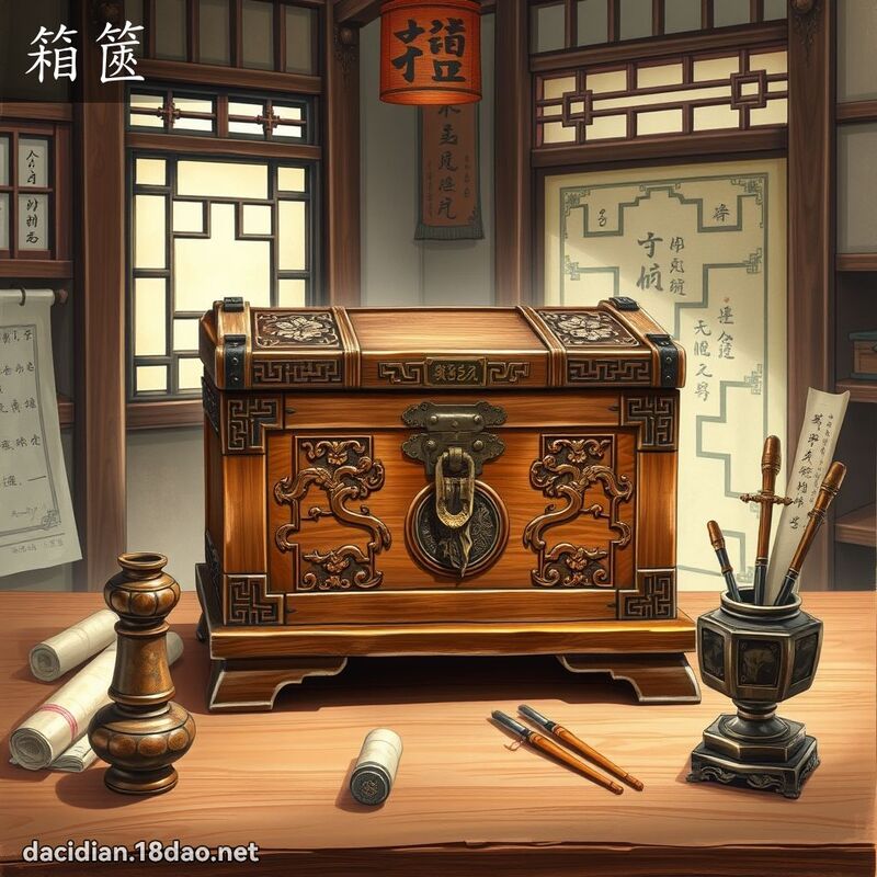 箱篋 - 國語大辭典配圖