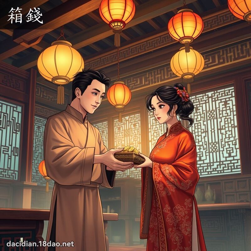 箱钱 - 国语大辞典配图