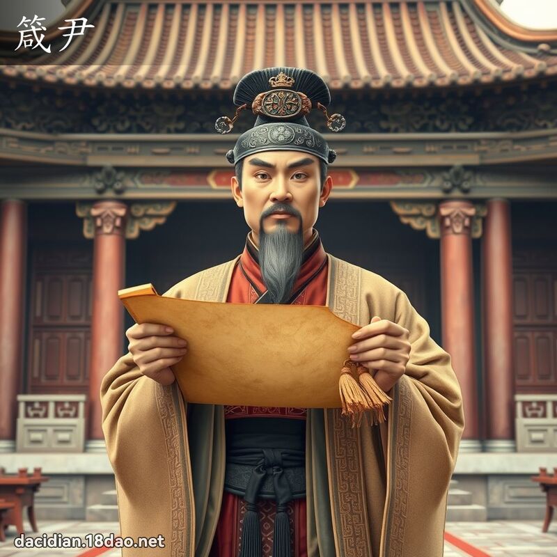 箴尹 - 国语大辞典配图