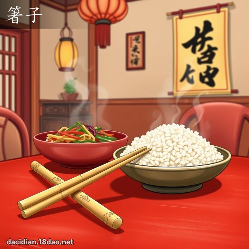 箸子 - 國語大辭典配圖