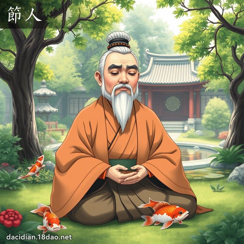 节人 - 国语大辞典配图
