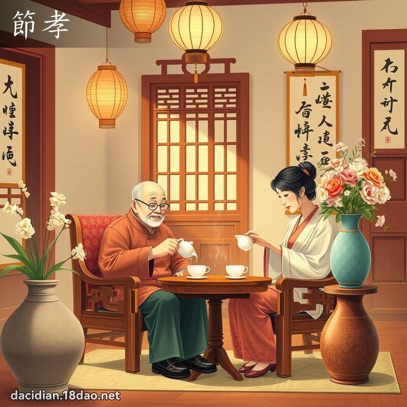 節孝 - 國語大辭典配圖