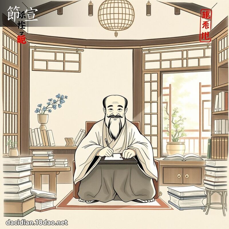 节宣 - 国语大辞典配图