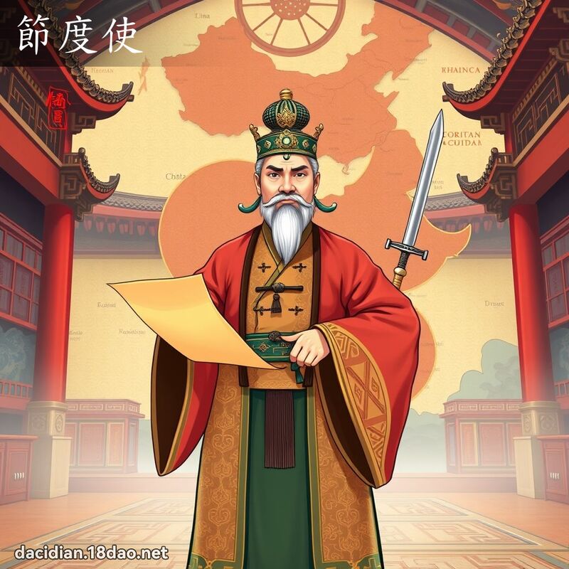 節度使 - 國語大辭典配圖