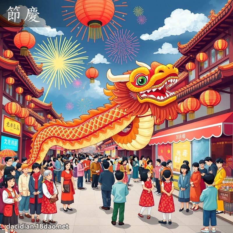 节庆 - 国语大辞典配图