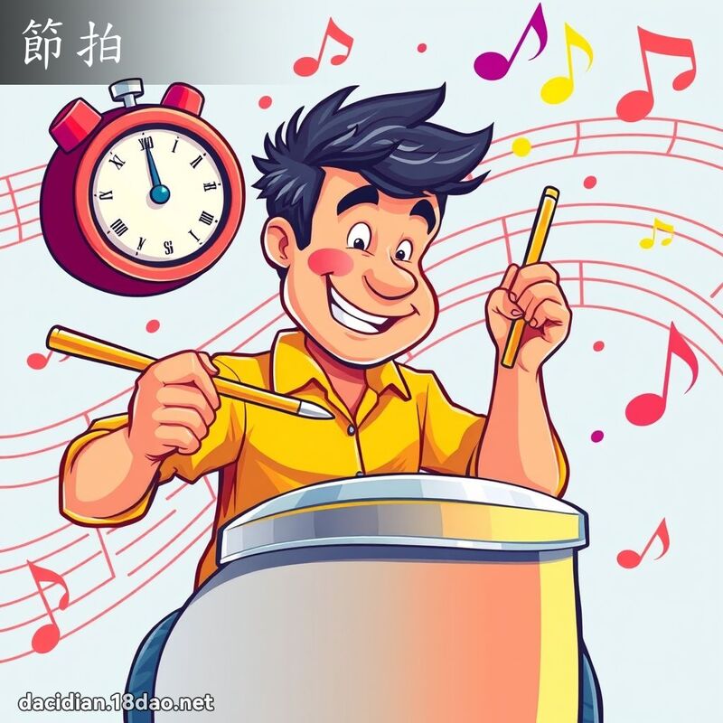 節拍 - 國語大辭典配圖